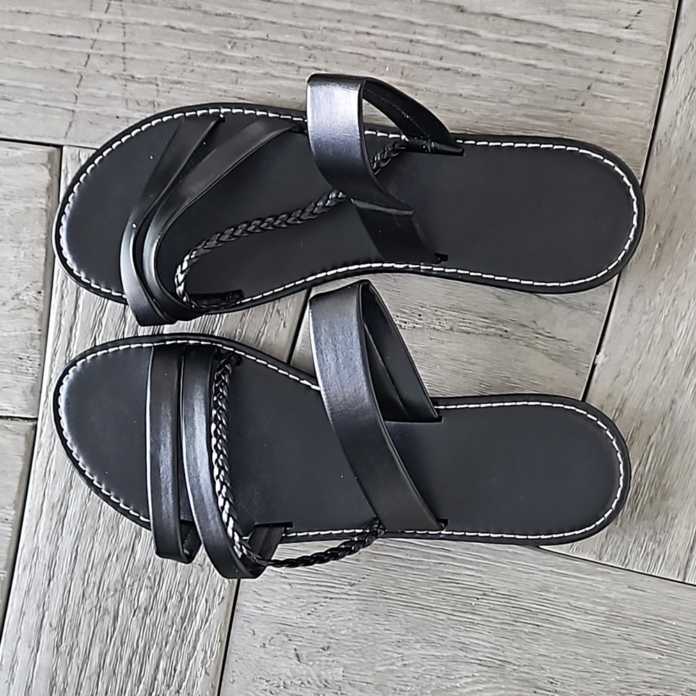 Black sandals